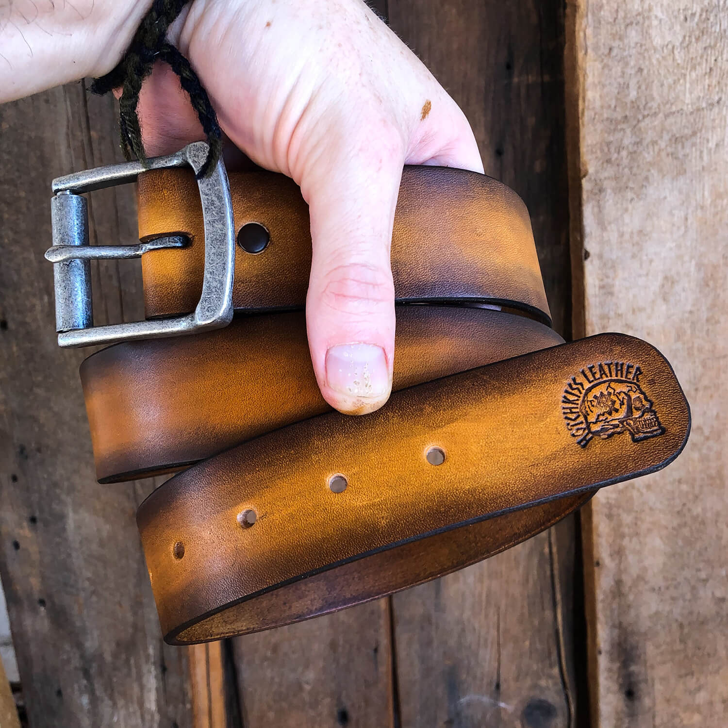 Custom Leather Belts, Handmade Leather Goods