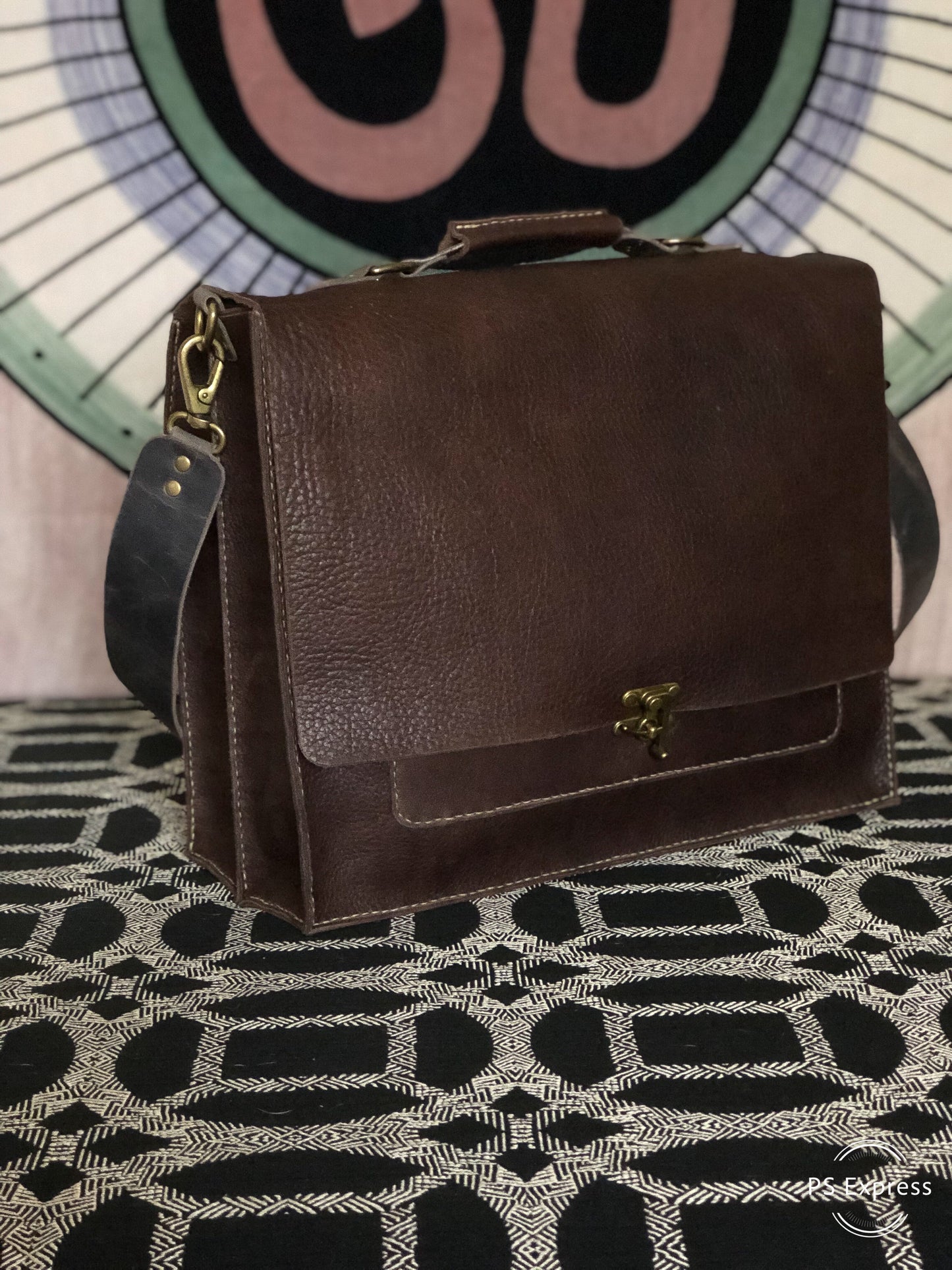 custom leather wallet